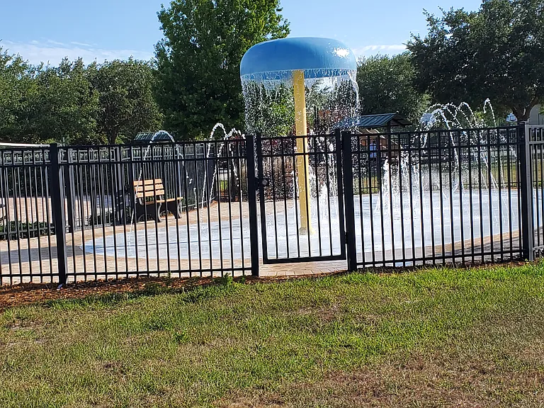 Kids splash zone