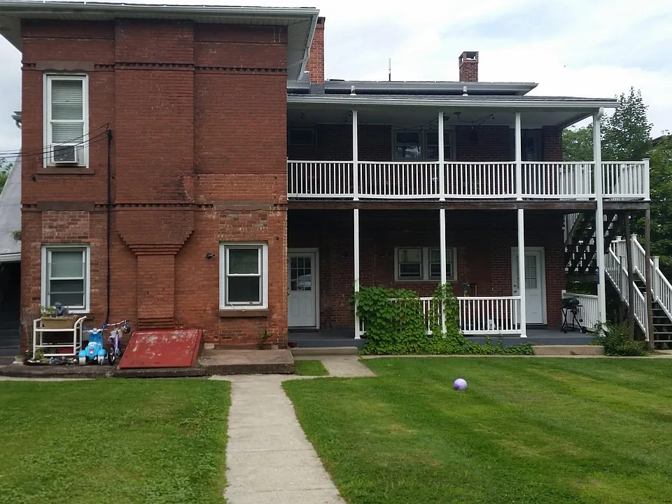 Rear of house