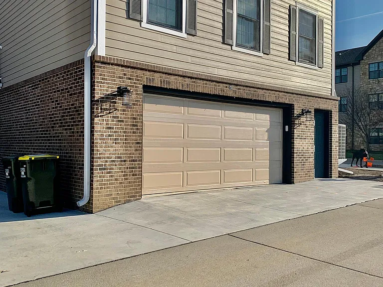 Attached garage