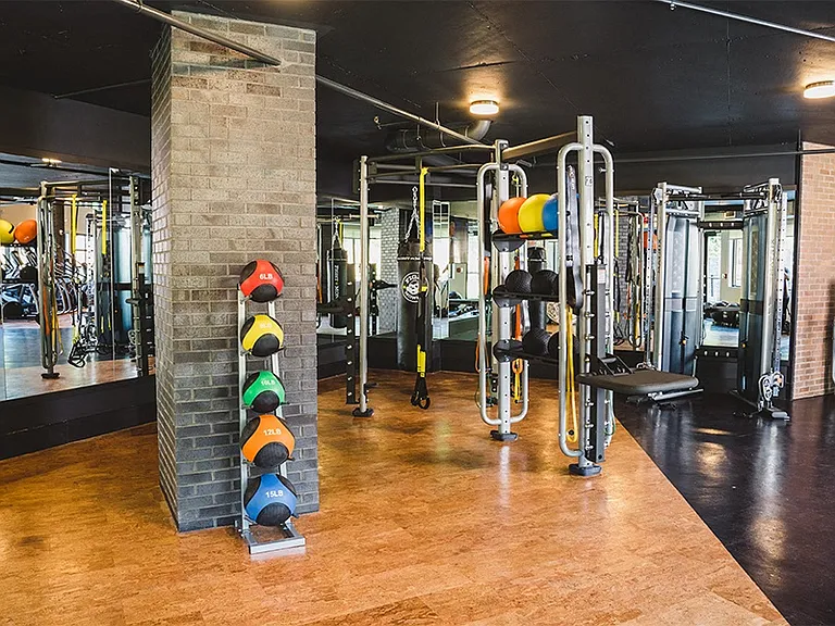 Personal training workout zone
