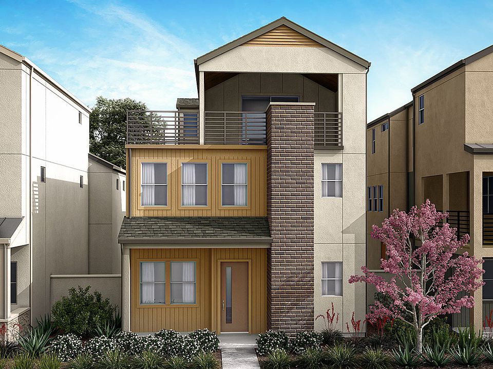 Contemporary Farmhouse Exterior Style Rendering