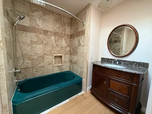 hallway bathroom