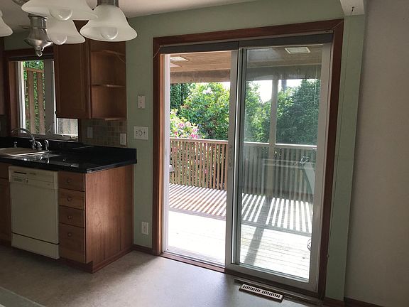 Patio doors to rear deck.