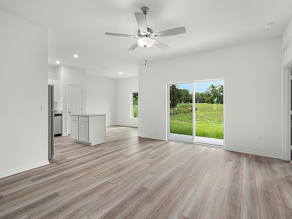 Spacious family room perfect for hosting