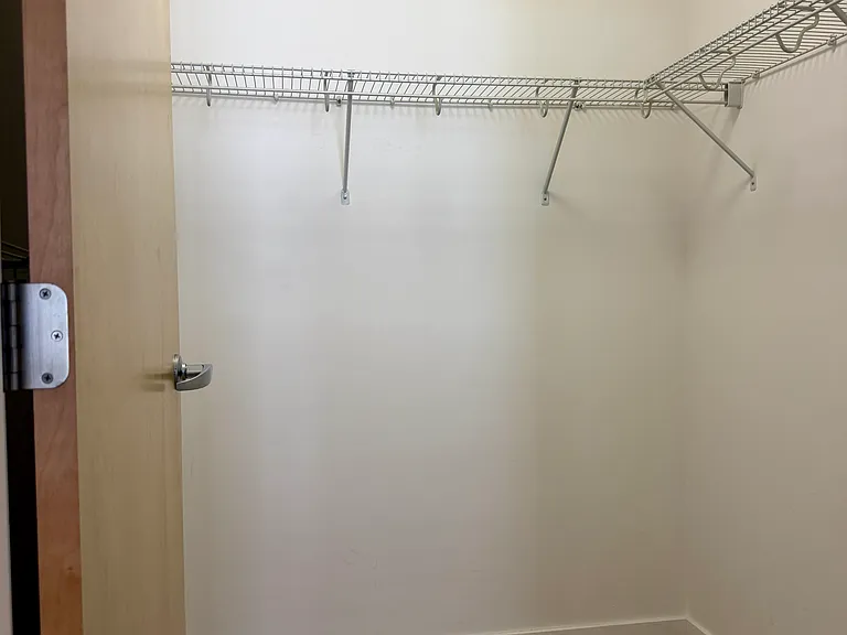 Walk in closet.