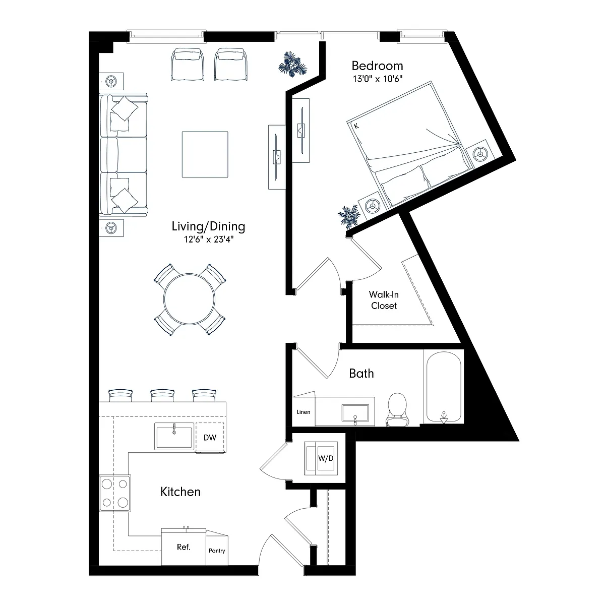 Floor plan A6
