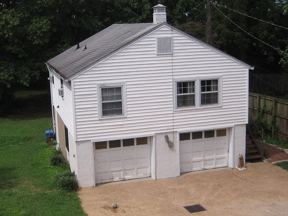 View of Carriage House from Studio Apartment that's upstairs over main house.