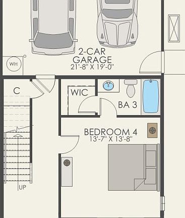 First Floor 4 br 3.5 ba