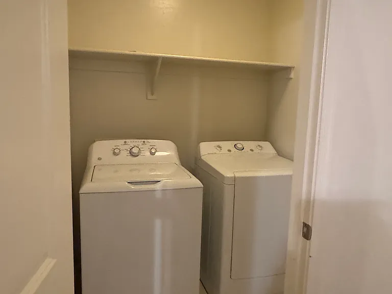 washer and dryer