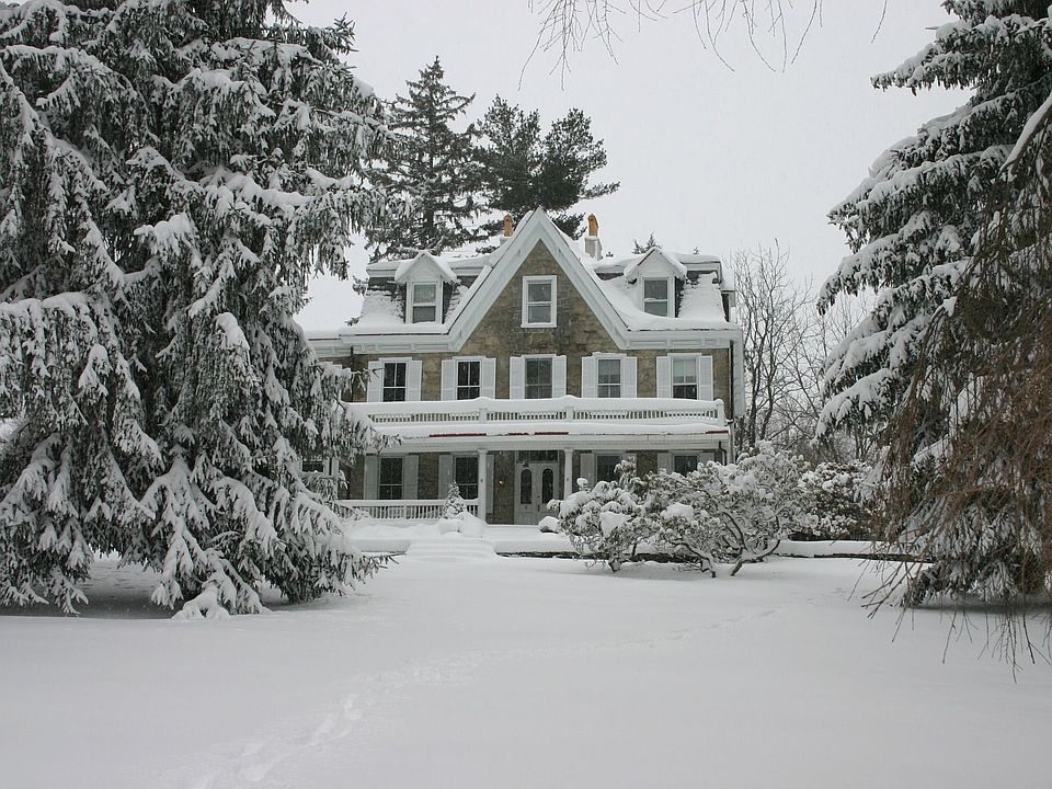 View from front in Winter