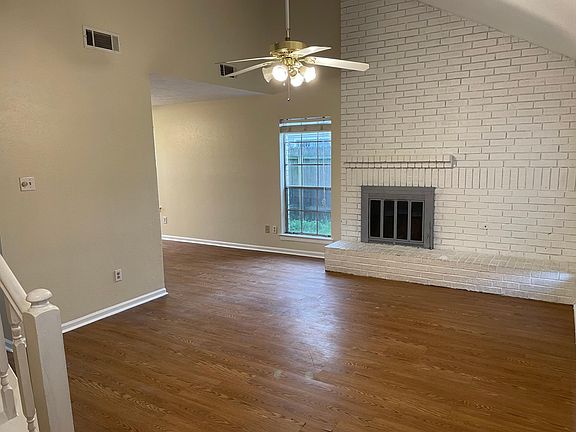 View into the Living Room from the Front Door