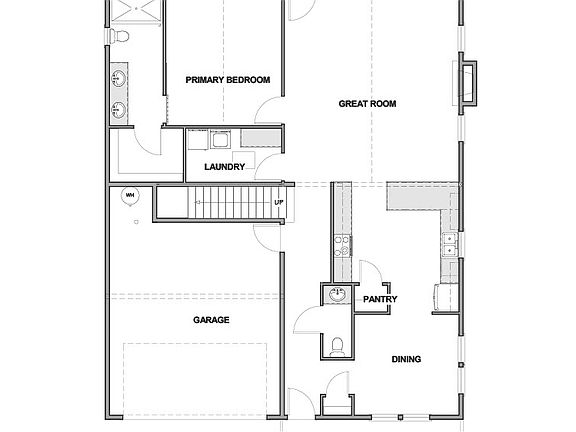 2491 Claire Floorplan - Main Level
