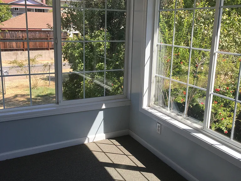 sun porch or storage area off the 2nd bedroom