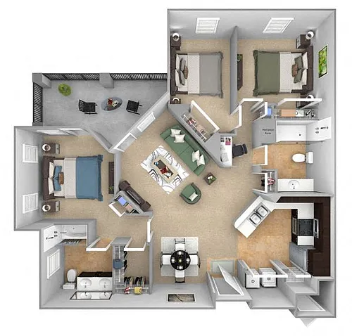 Floor plan C1