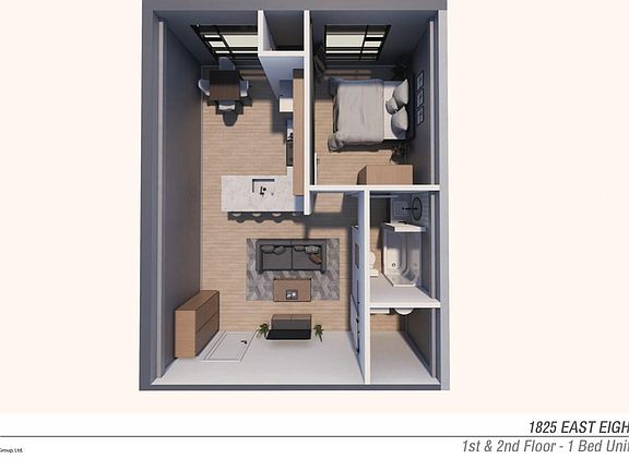 2nd image of 1825 E 8th St #335