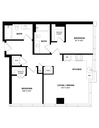 Floor plan B1