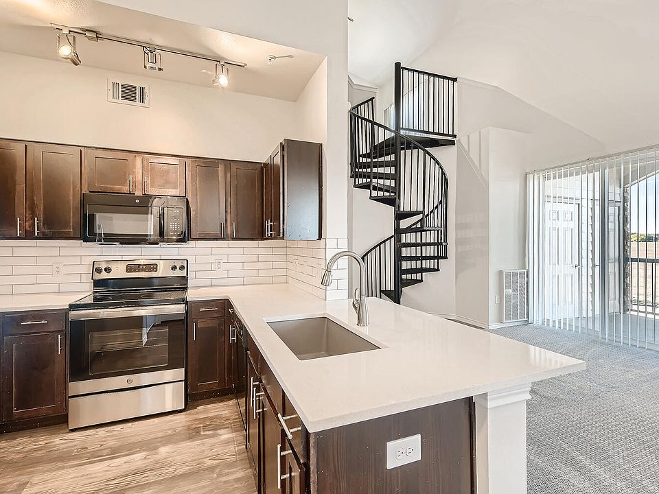 A Typical Kitchen at Fox Run Lofts