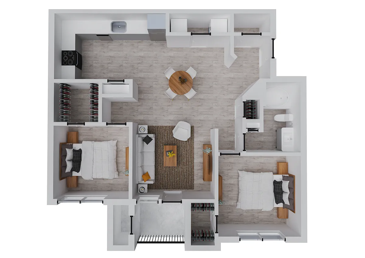 Floor plan Red Oak