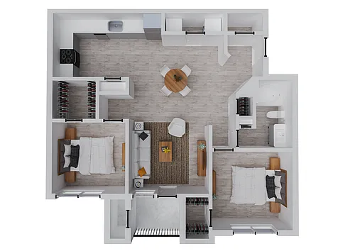 Floor plan Red Oak