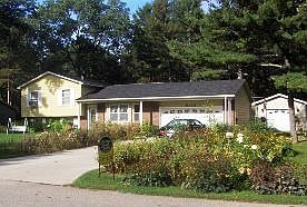 Surrounded by gardens