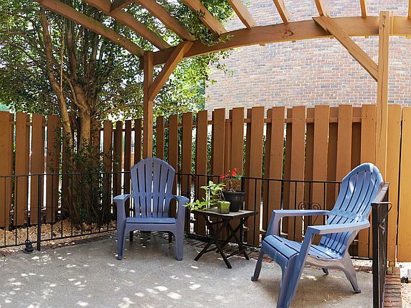 Private Fenced Patio