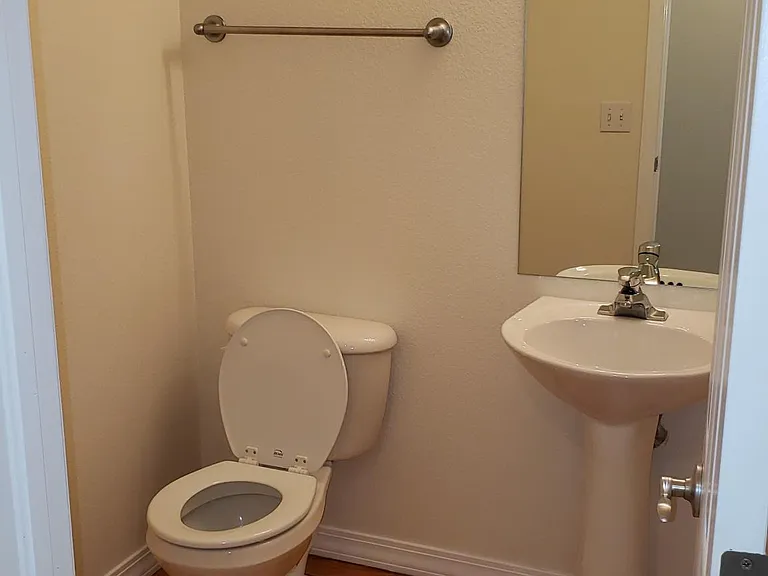 Main floor half bath