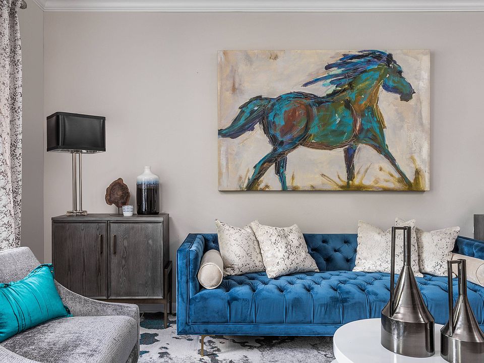 Spacious Living Room View