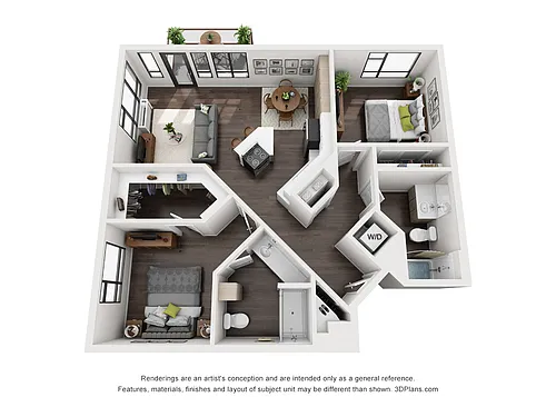 Floor plan 2C
