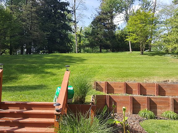 A yard that goes on forever