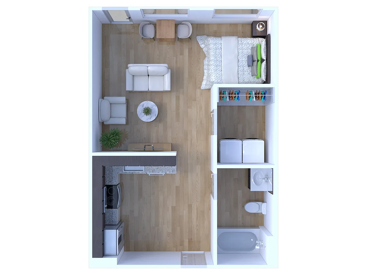 Floor plan E22