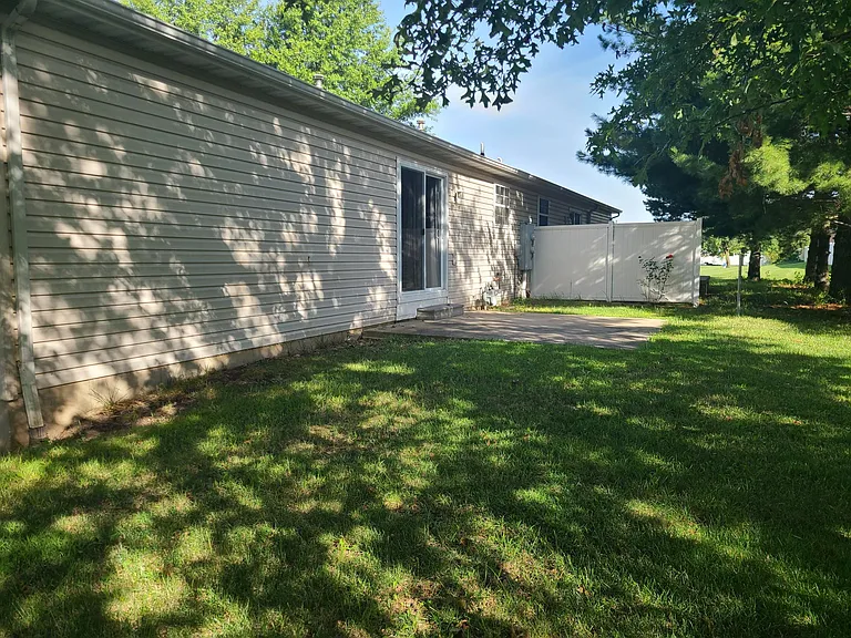 back yard