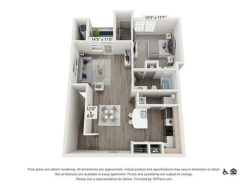 Floor plan Keystone