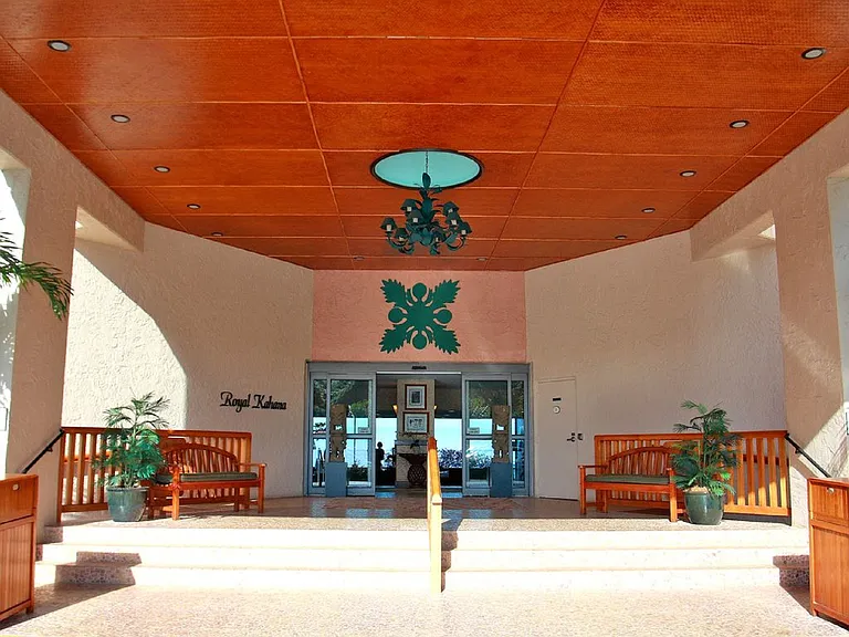 Entrance to Resort