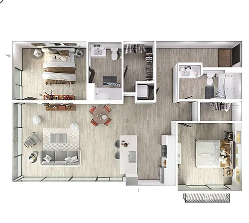 Floor plan 424