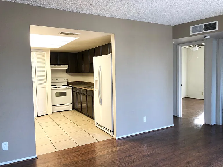 Kitchen Viewed from Living Room