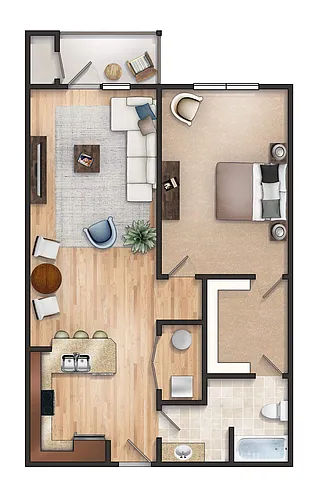 Floor plan The Ansley