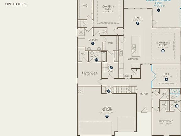 Renown Floor Plan, Quick Move-in Home, Floor 1