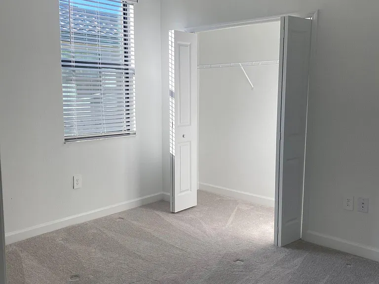 2nd bedroom with access to full bath and installed fan