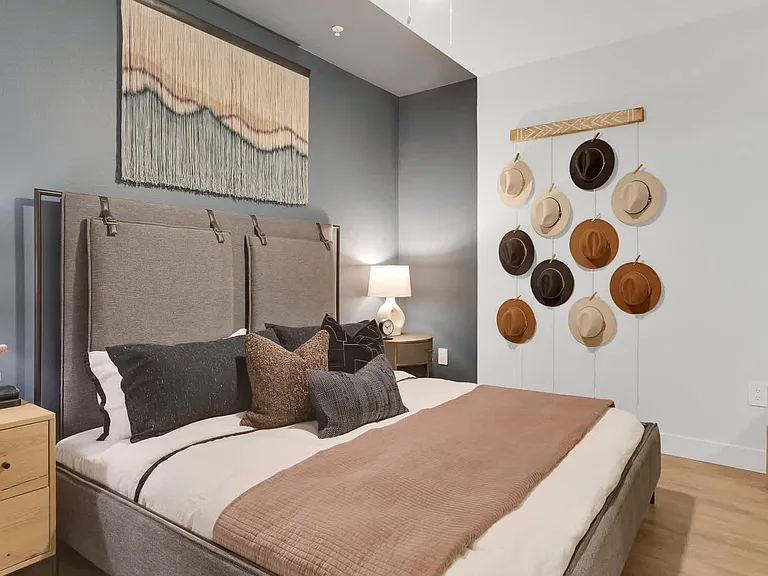 Bedroom with Hard Surface Flooring