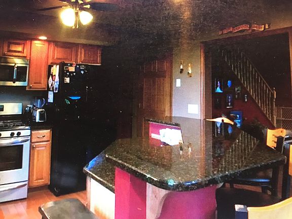 Open kitchen area