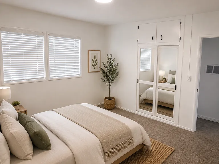 Some listing photos have been virtually staged using AI technology to help illustrate the potential use and layout of the spaces. Furniture and decor shown in staged images are for visual representation only