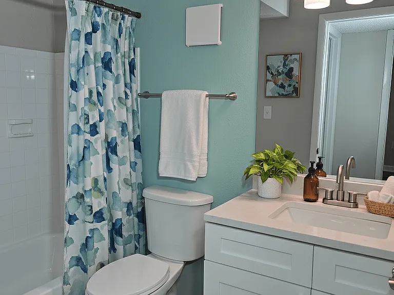 The Palms of Clearwater Bathroom (virtually staged)