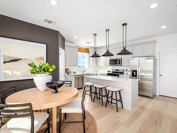 Dining Space and Kitchen