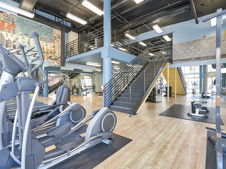 Stay fit in the 24-hour fitness center