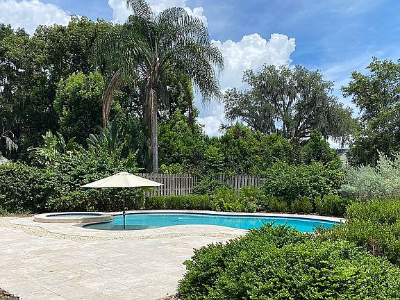 Pool from East side of home