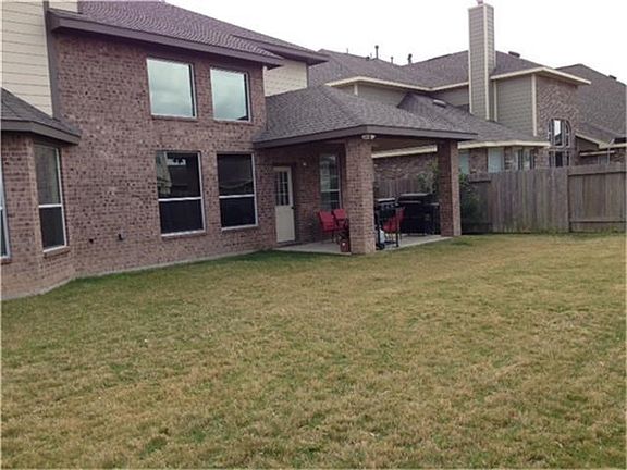 Over sized back yard