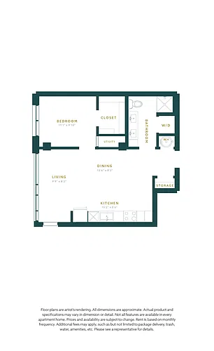 Floor plan 1BD.1