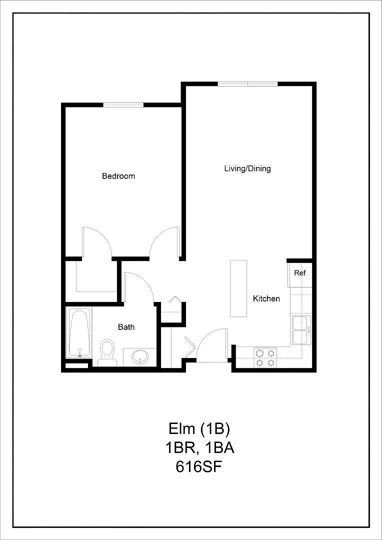 Floor plan Elm