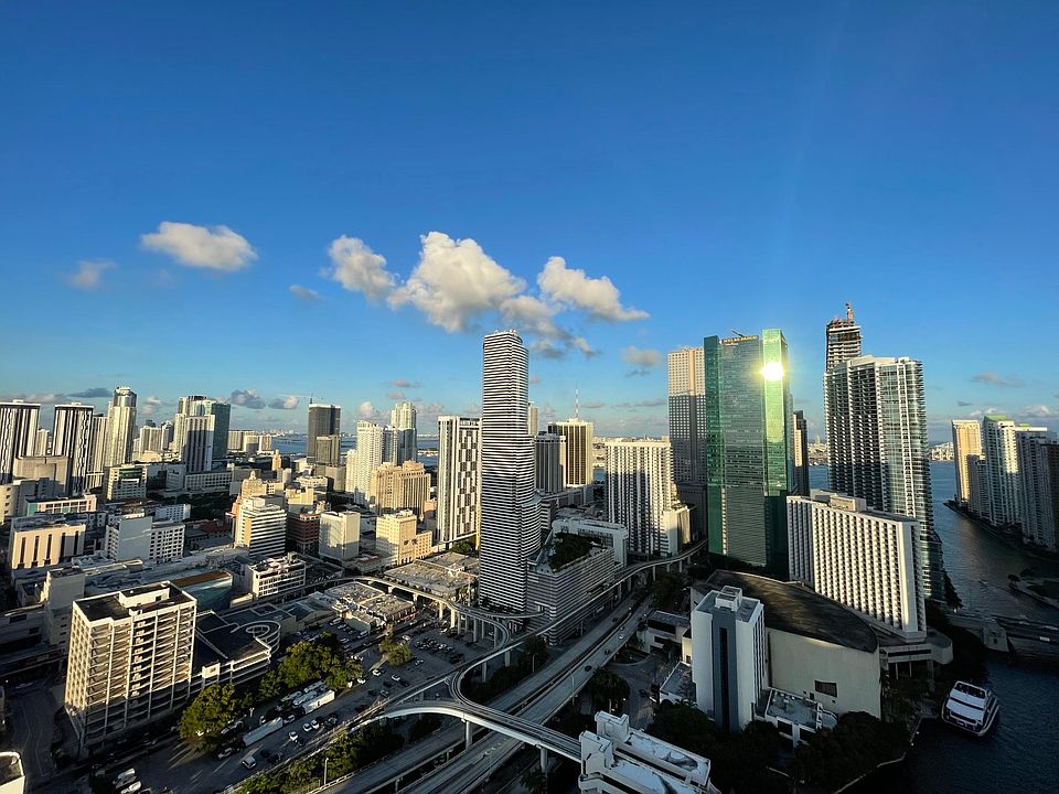 View if Downtown from balcony