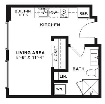Floor plan The Rehearsal